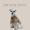 Gallery viewerに画像を読み込む, 【再入荷】DOGGY TRENCH COAT ドギートレンチコート - pawdeadogwear