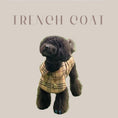 Gallery viewerに画像を読み込む, 【再入荷】DOGGY TRENCH COAT ドギートレンチコート - pawdeadogwear