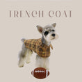 Gallery viewerに画像を読み込む, 【再入荷】DOGGY TRENCH COAT ドギートレンチコート - pawdeadogwear