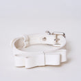 Gallery viewerに画像を読み込む, RIBBON COLLAR 本革製リボン首輪 - pawdea