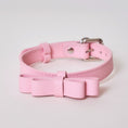 Gallery viewerに画像を読み込む, RIBBON COLLAR 本革製リボン首輪 - pawdea