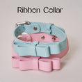 Gallery viewerに画像を読み込む, RIBBON COLLAR 本革製リボン首輪 - pawdea