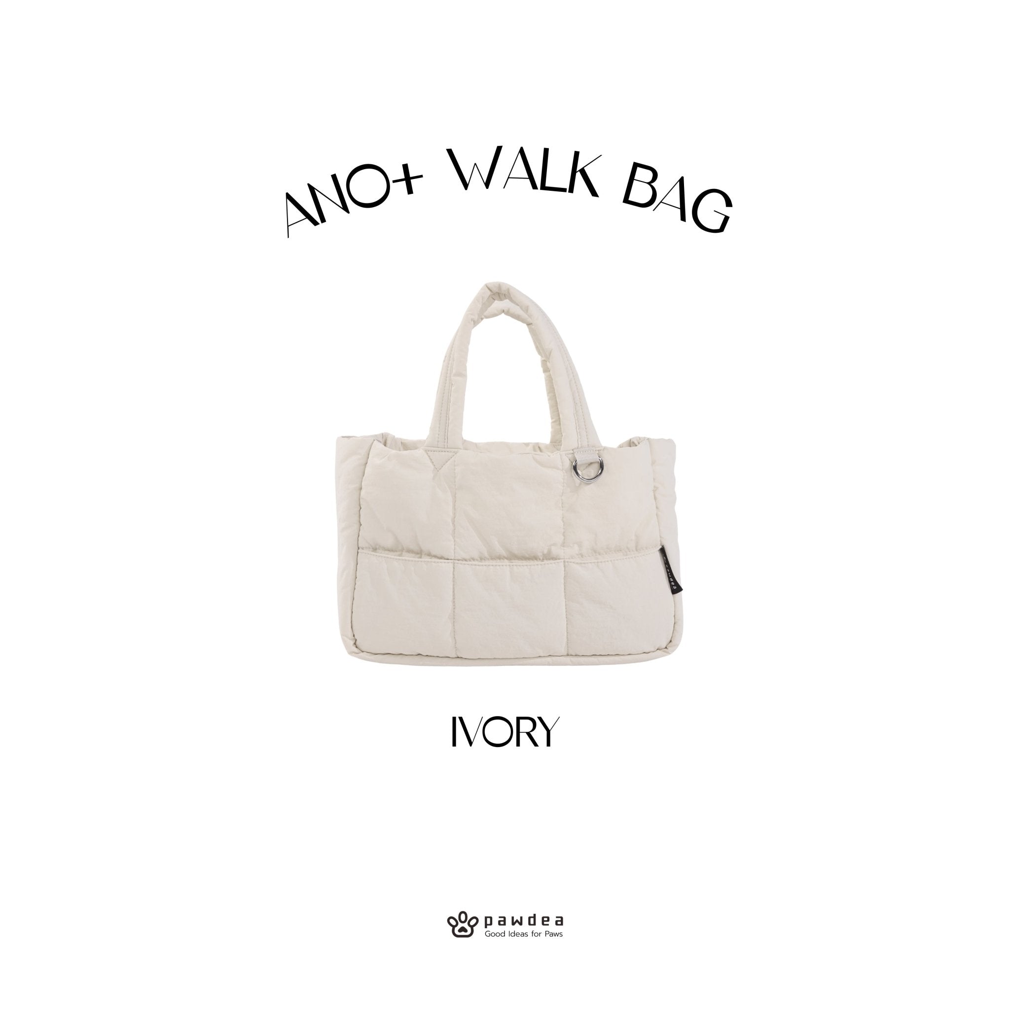 【9月25日から順次発送】ANO+ WALK BAG / 2 - way お散歩バッグ - pawdea犬用グッズ