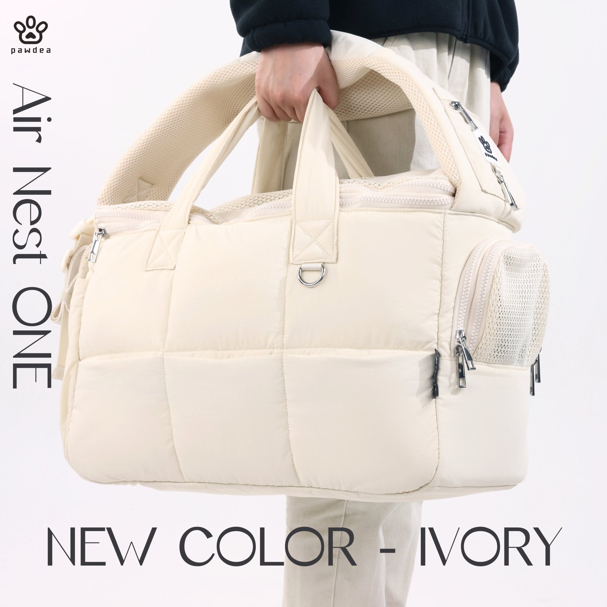 Air Nest ONE ペット用スリングバッグ - pawdea