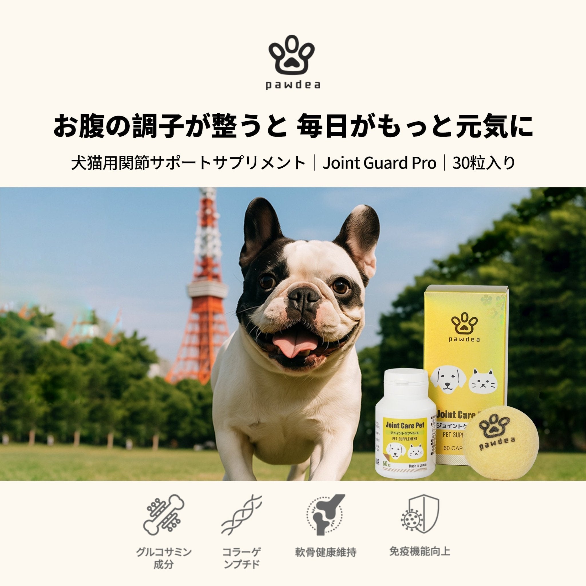 Joint Care Pet ジョイントケアペット - pawdeaPET SUPPLEMENT