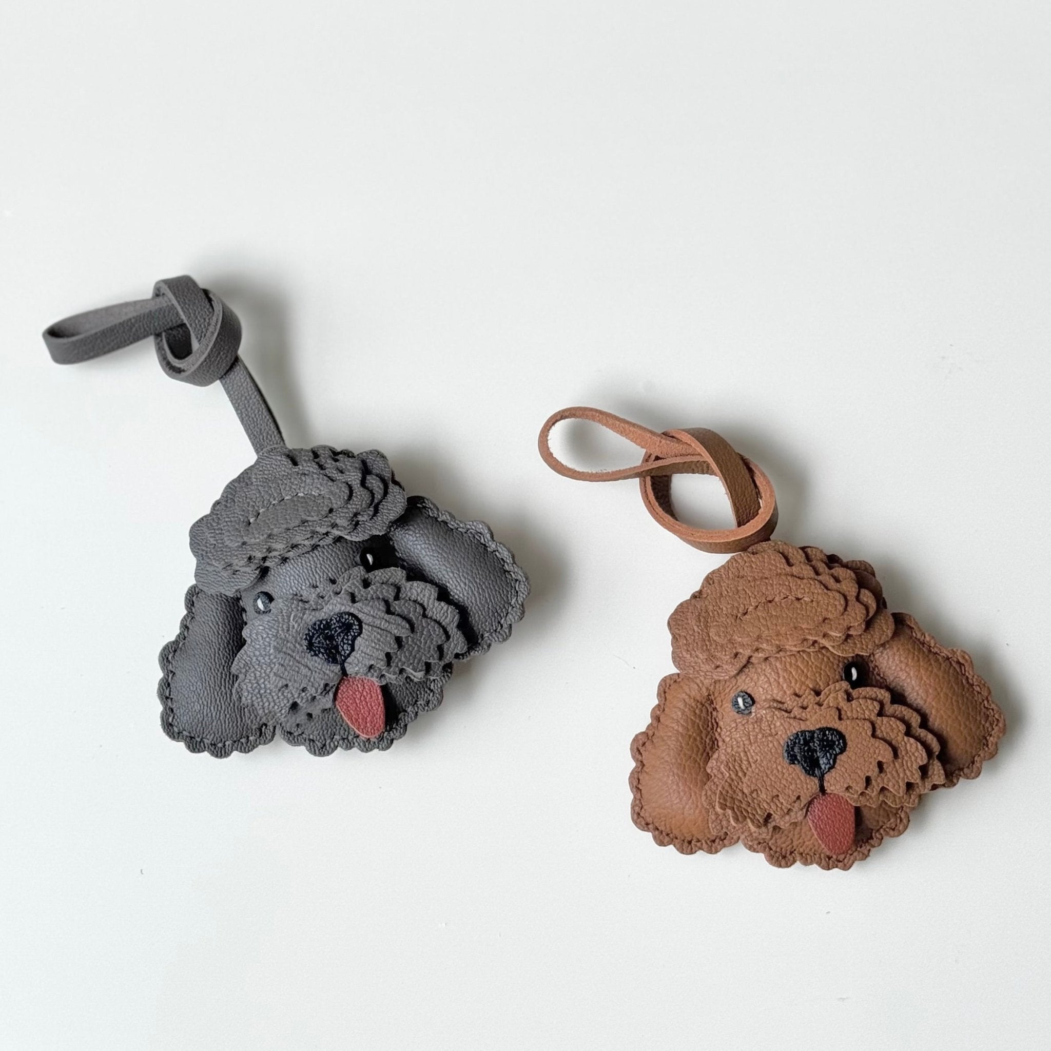 LEATHER CHARM　羊革製レザーチャーム - pawdea